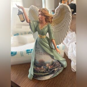 The Hamilton Collection Thomas Kinkade Angels of Lamplight Lane Figurine